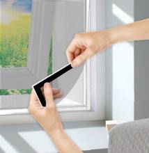 Insektnet med magnet til vinduer 150 x 130 cm